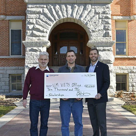 Clearwater credit union donation to spark giving for veteran student