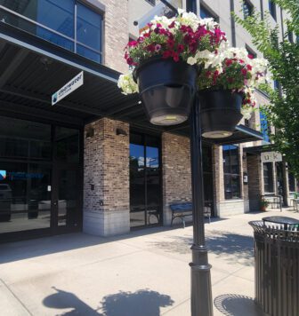 Exterior photo of the Bozeman Clearwater Credit Union Branch in Bozeman, MT.