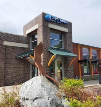 Exterior photo of Main St Clearwater Credit Union Branch in Stevensville, MT.