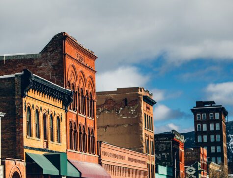 Photo of building in Uptown Butte, MT.