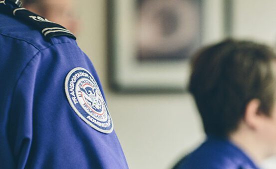 TSA Emblem on shirt