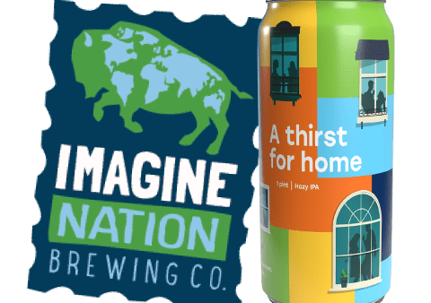 Can of Thirst for Home beer from Imagine Nation Brewing Co.