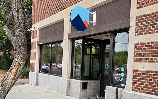 Exterior photo of the Clearwater Credit Union Branch in Great Falls, MT.