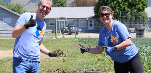 Clearwater Staff Gardening