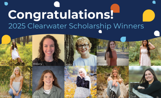 Congratulations 2025 Clearwater Scholarship Winners